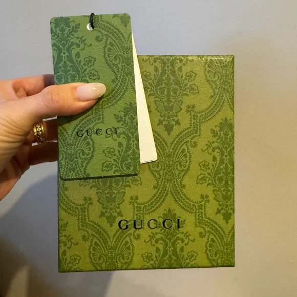 Gucci Black Marmont Card Case Holder - Picture 12 of 15